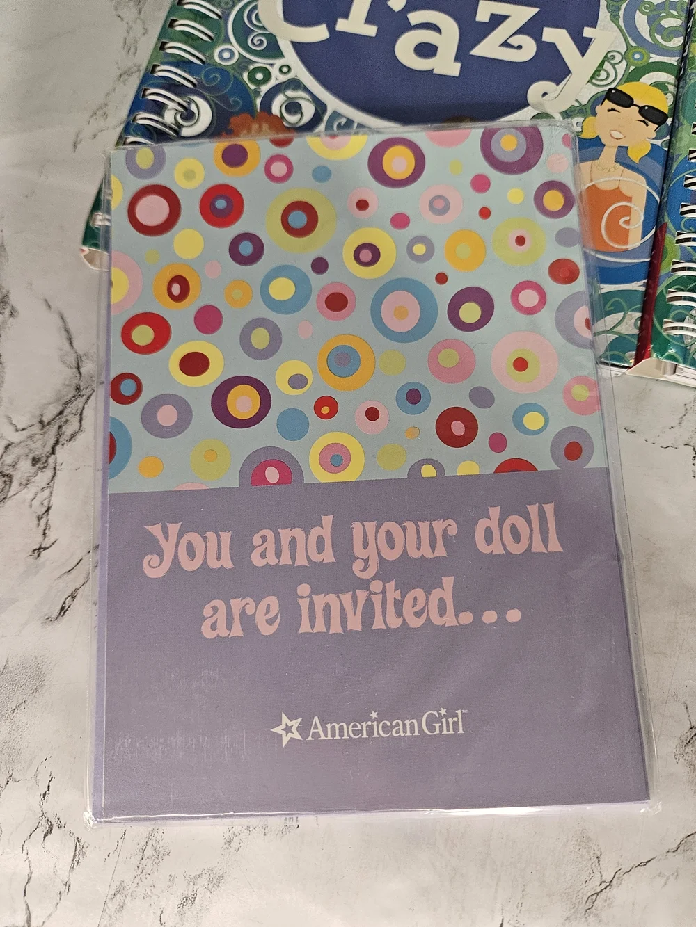 American Girl Puzzle Crazy Books, Stickers and cards
